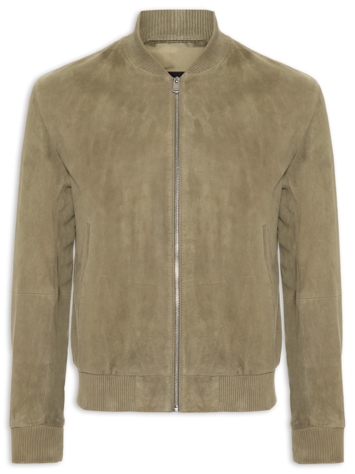 Jaqueta Masculina De Camurça H-Muller - Verde