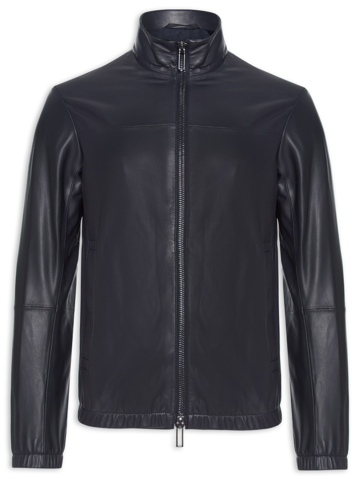 Jaqueta Masculina De Couro Blouson Jacket - Azul