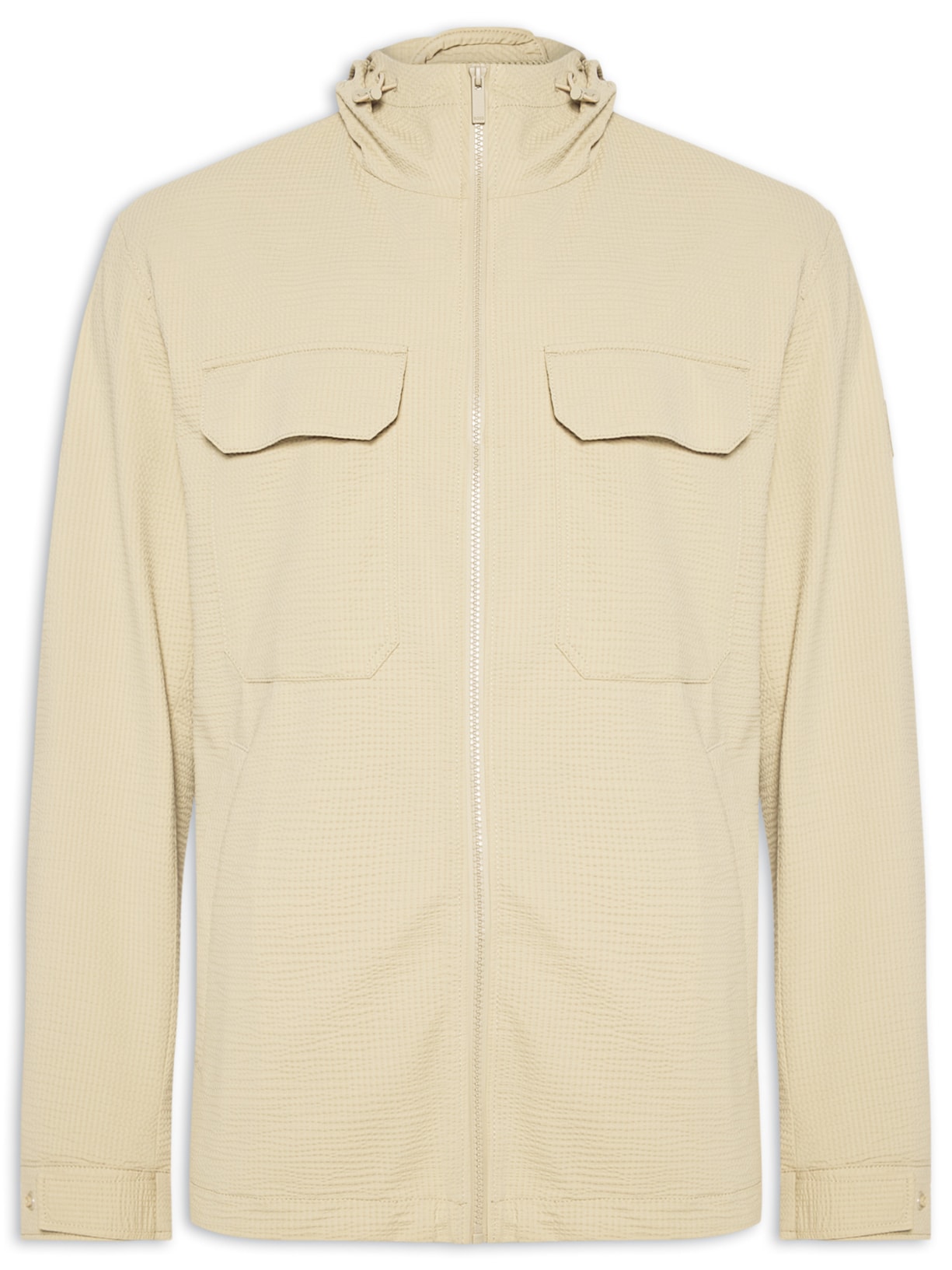 Jaqueta Masculina de Nylon P Colide - Bege