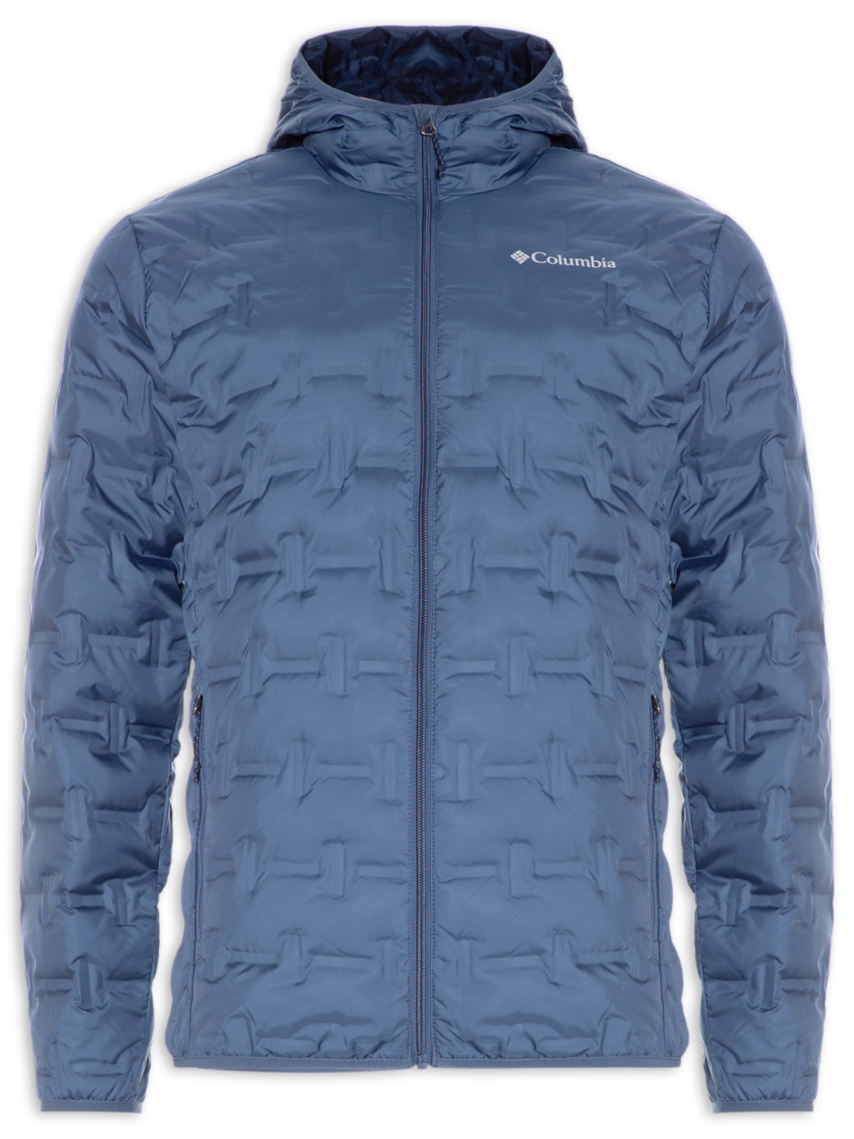 Jaqueta Masculina Delta Ridge™ Down Hooded - Azul
