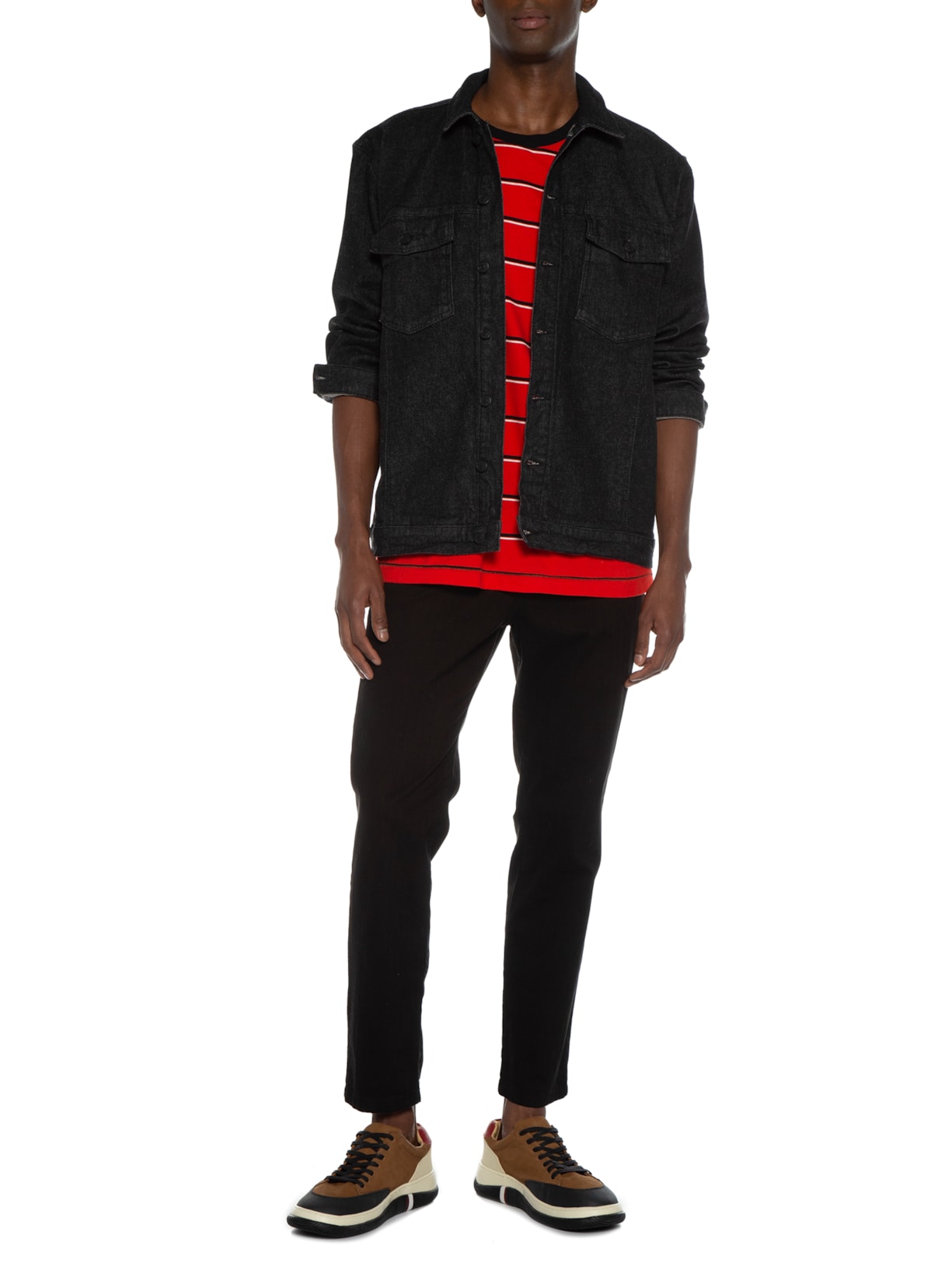 Jaqueta Masculina Denim Overcut Preto Osklen