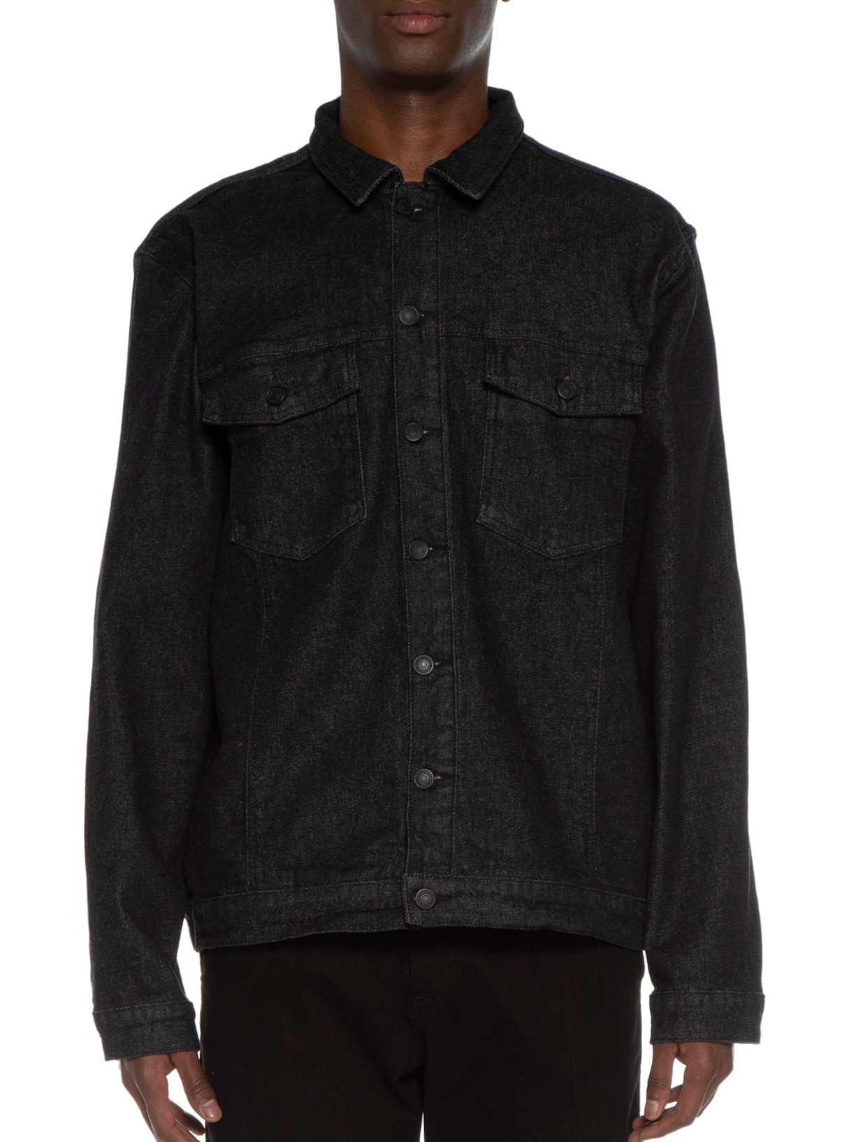 Jaqueta Masculina Denim Overcut Preto Osklen