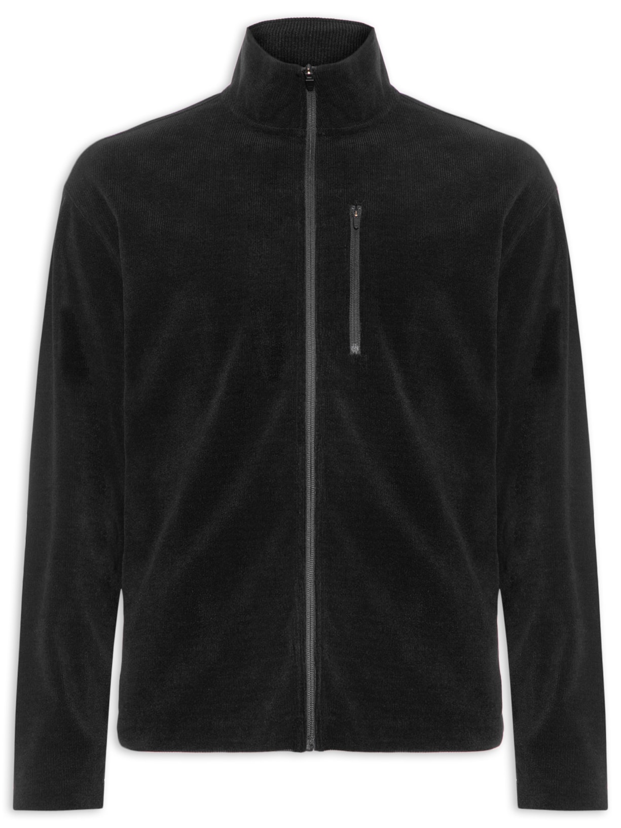 Jaqueta Masculina Denver Gola Alta - Preto