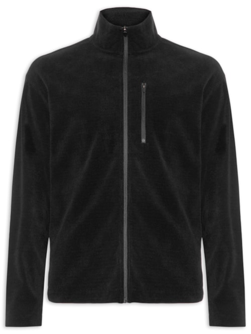 Jaqueta Masculina Denver Gola Alta - Preto