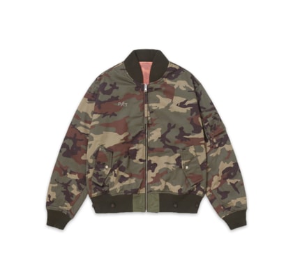 Jaqueta Masculina Double Face Camo - Verde