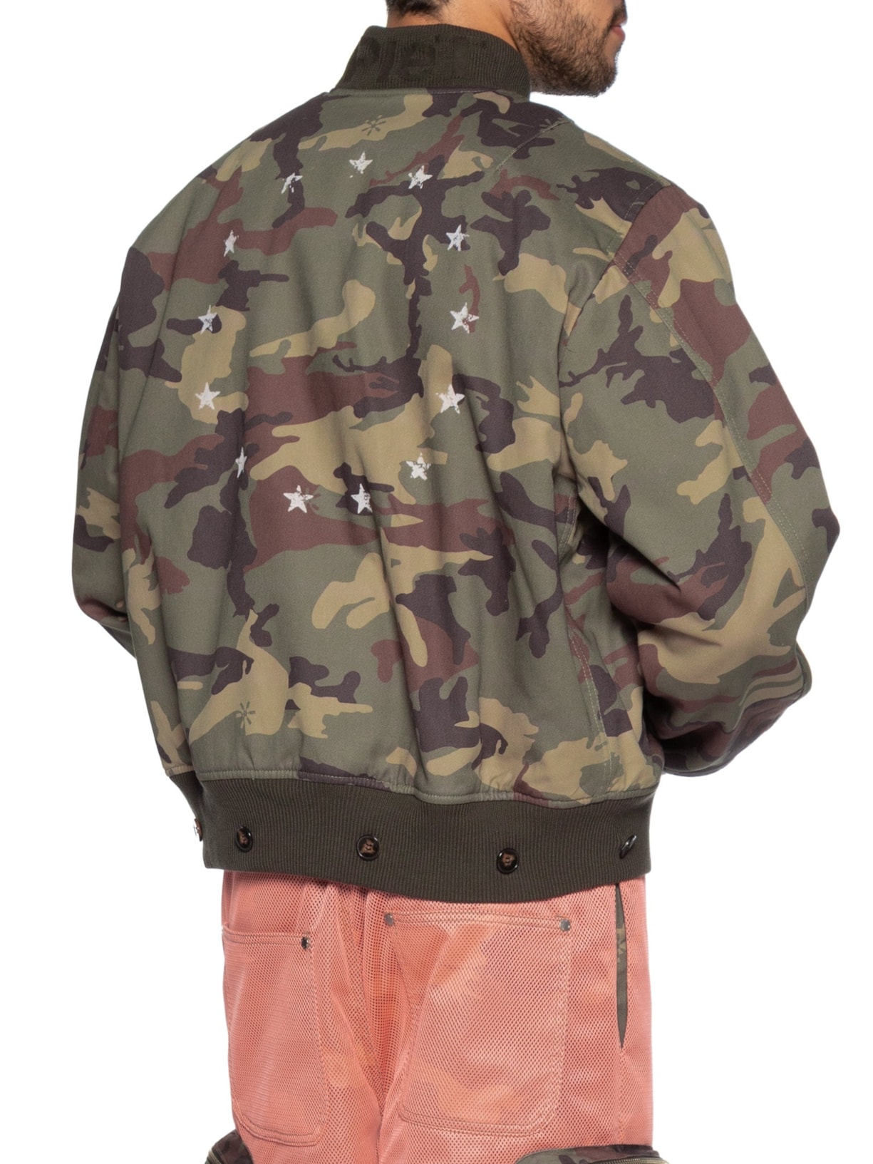 Jaqueta Masculina Double Face Camo Verde Piet