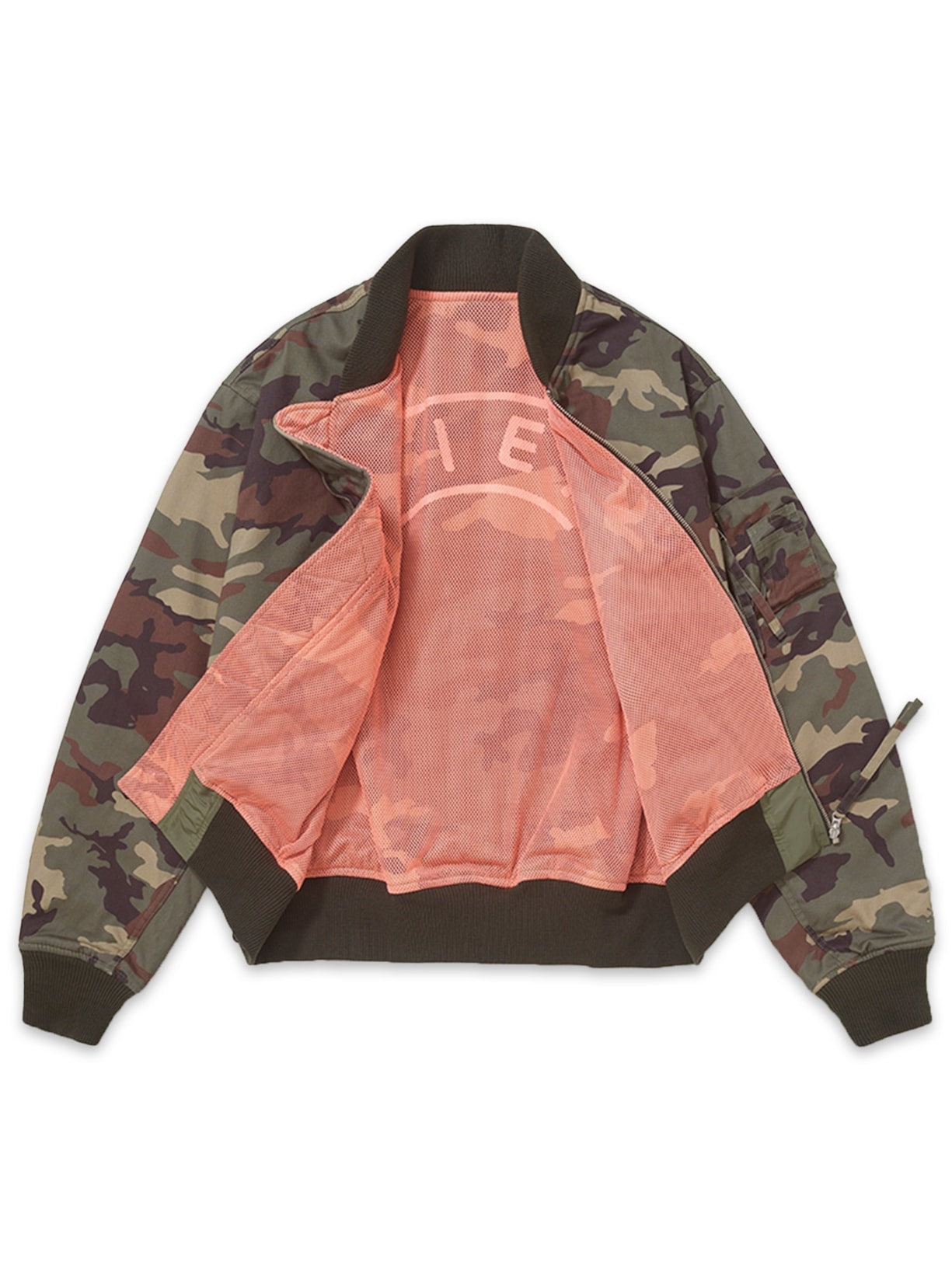 Jaqueta Masculina Double Face Camo Verde Piet