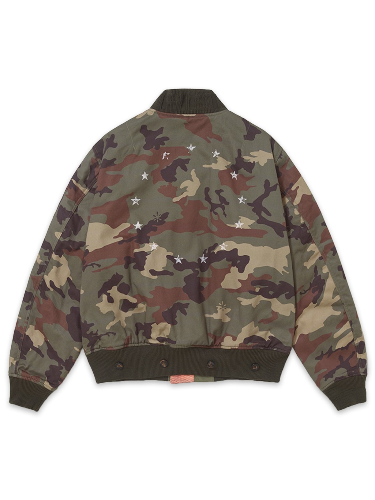 Jaqueta Masculina Double Face Camo Verde Piet