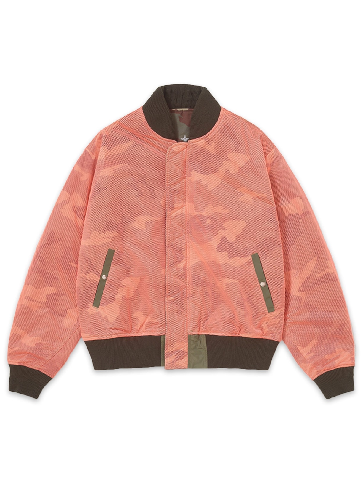 Jaqueta Masculina Double Face Camo Verde Piet