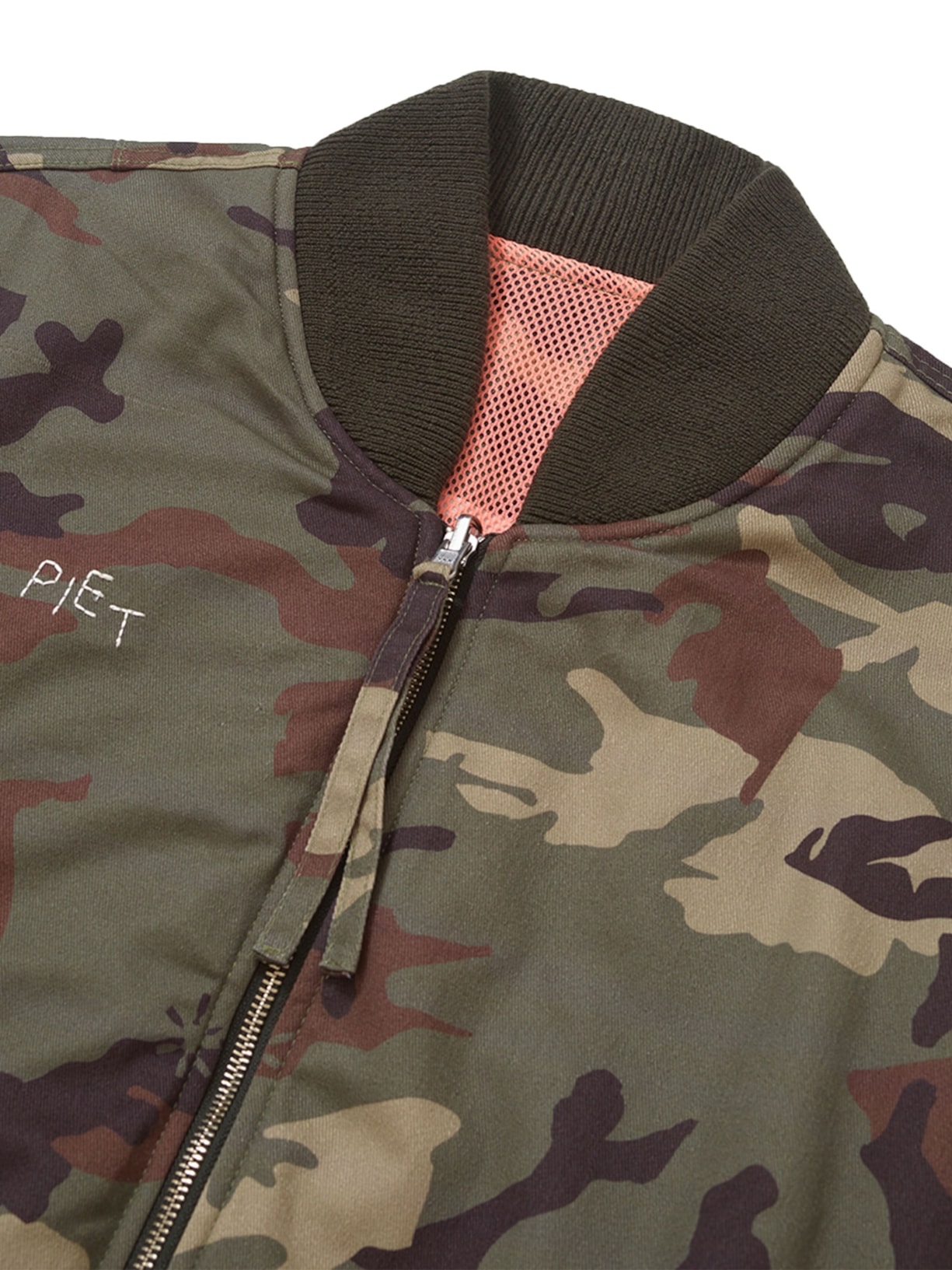 Jaqueta Masculina Double Face Camo Verde Piet