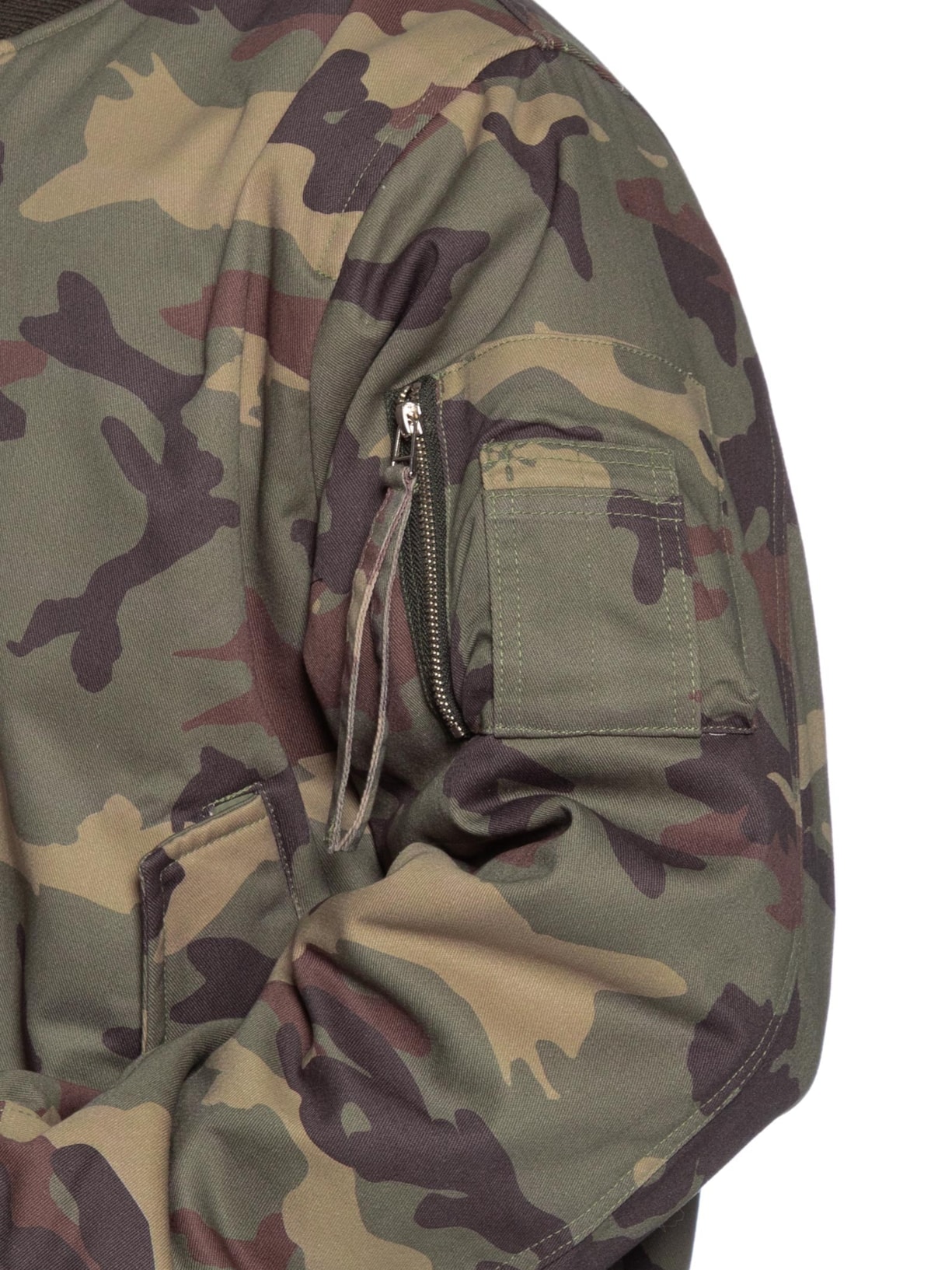 Jaqueta Masculina Double Face Camo Verde Piet