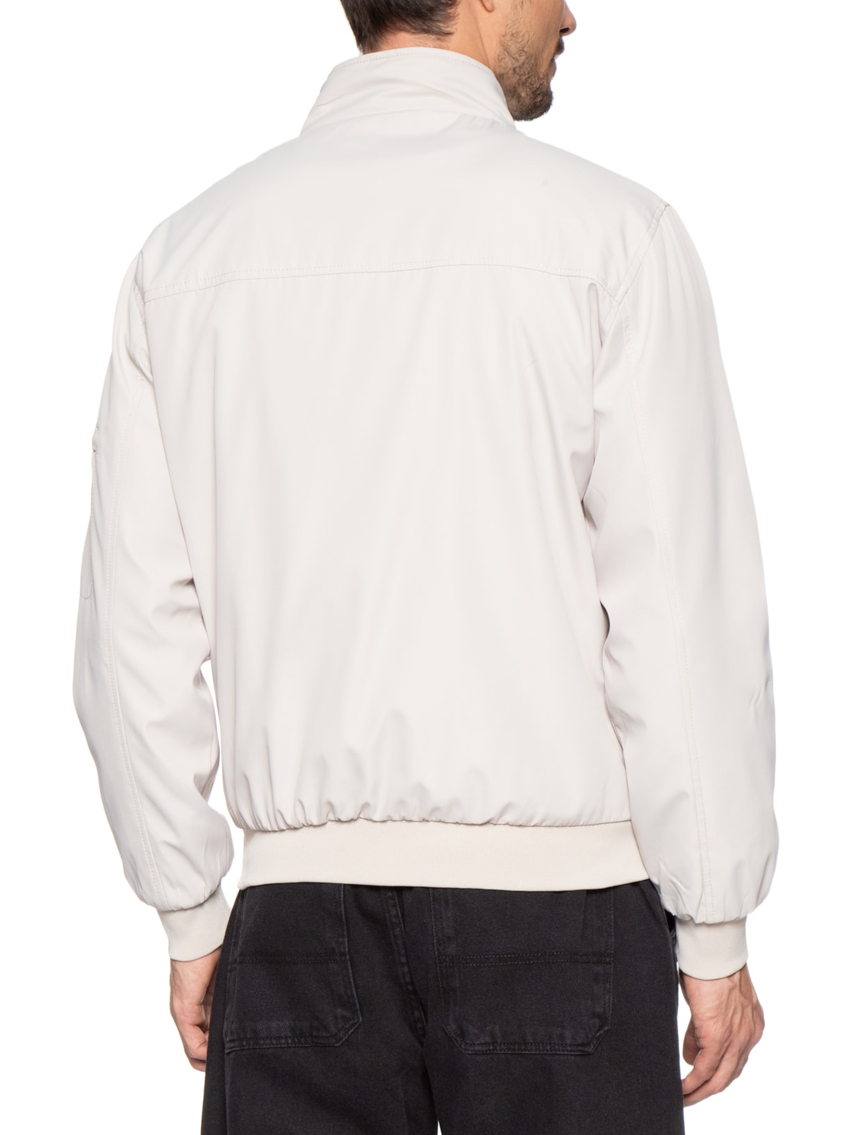 Jaqueta Masculina Dupla Face Off White Basiq Men