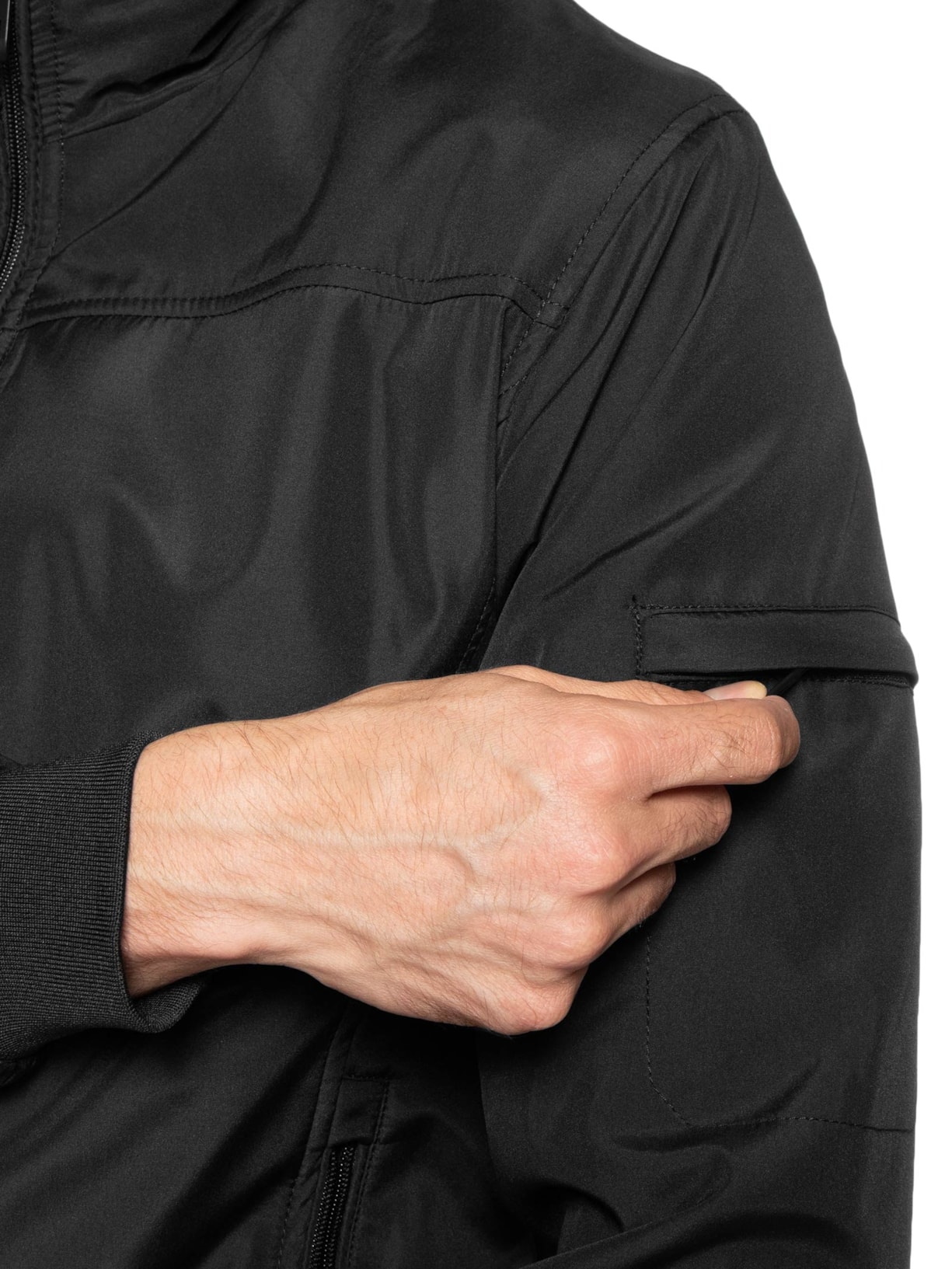 Jaqueta Masculina Dupla Face Preto Basiq Men