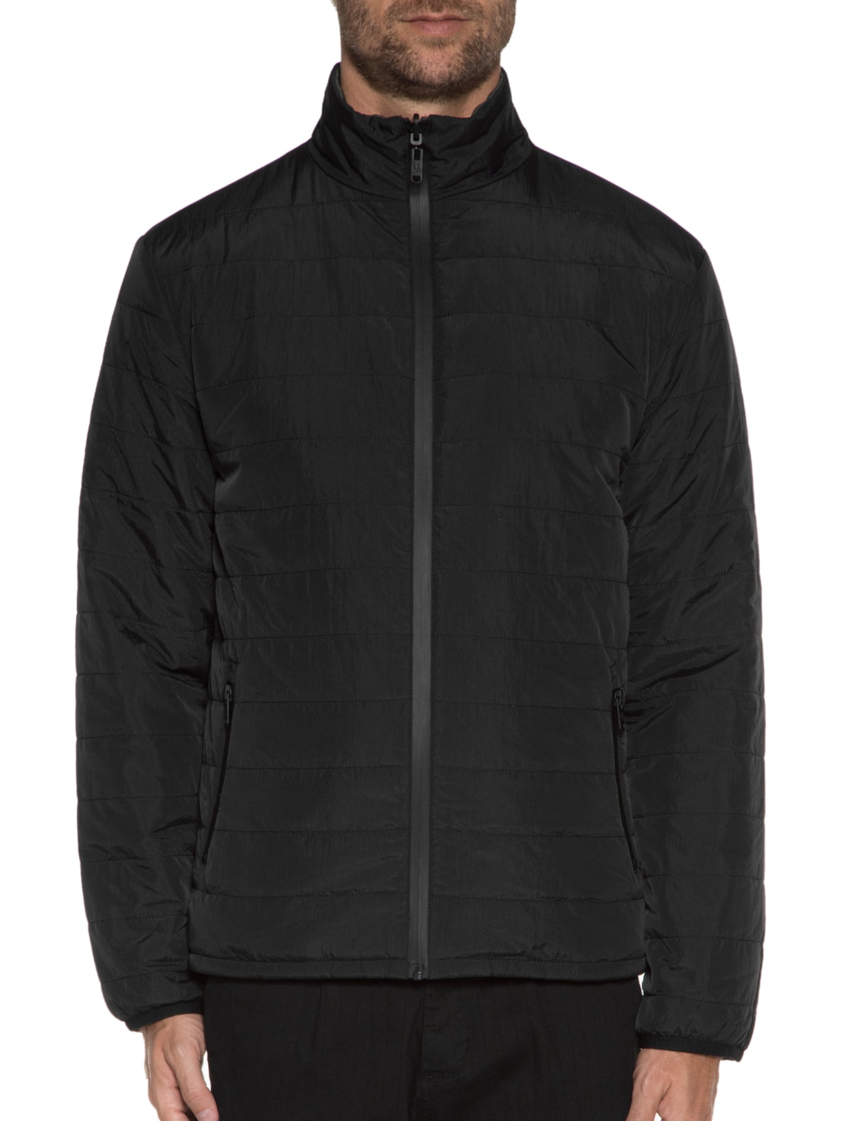 Jaqueta Masculina Dupla Face Tech Preto Foxton