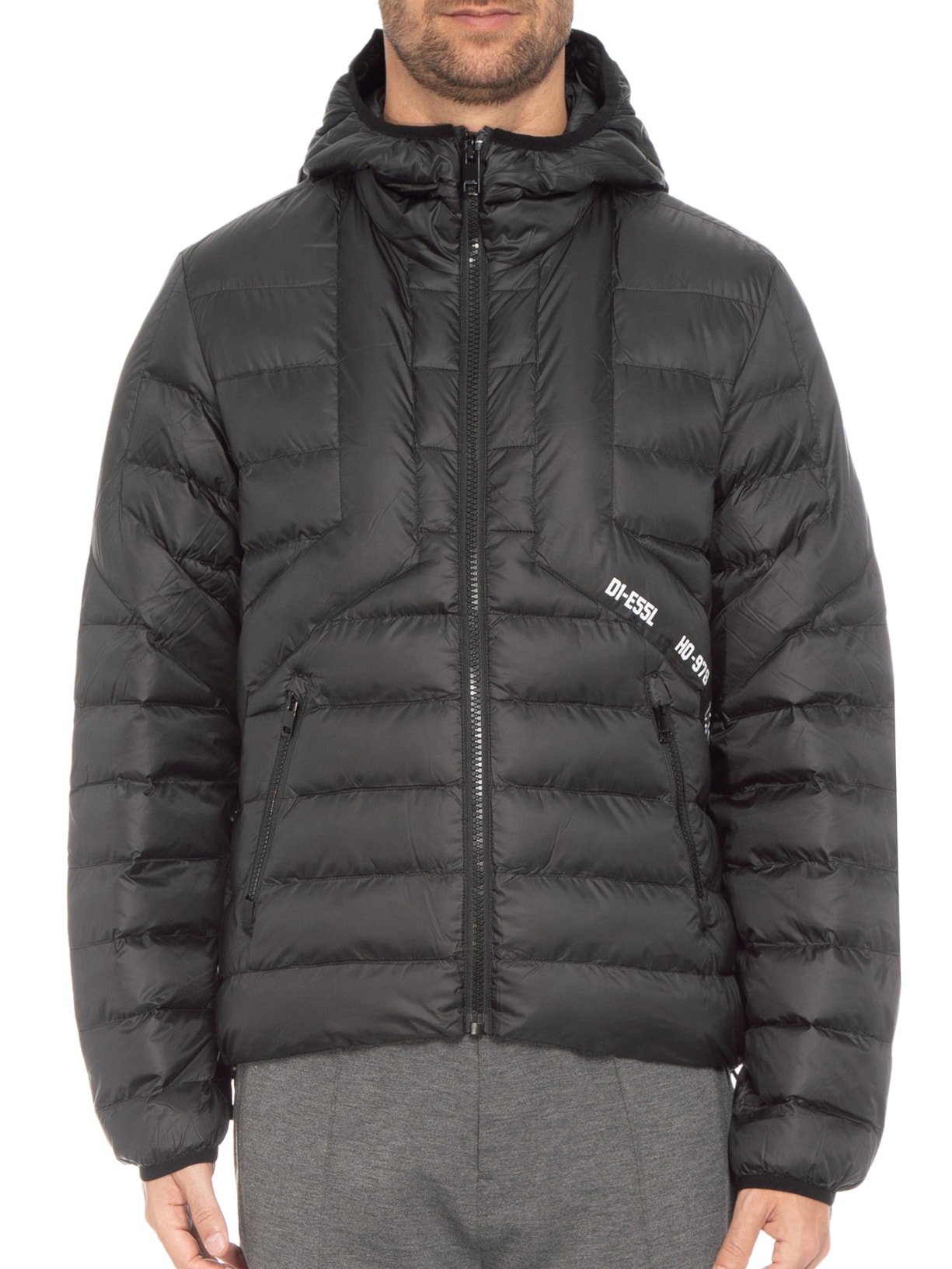 Jaqueta Masculina Dwain Preto Diesel