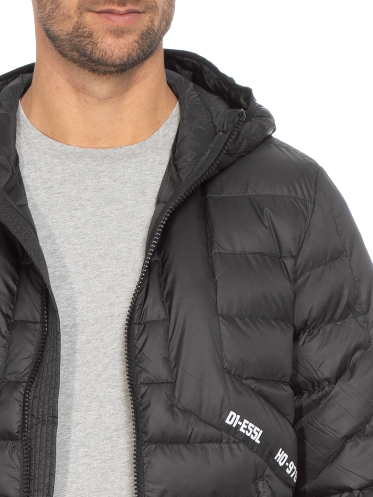 Jaqueta Masculina Dwain Preto Diesel
