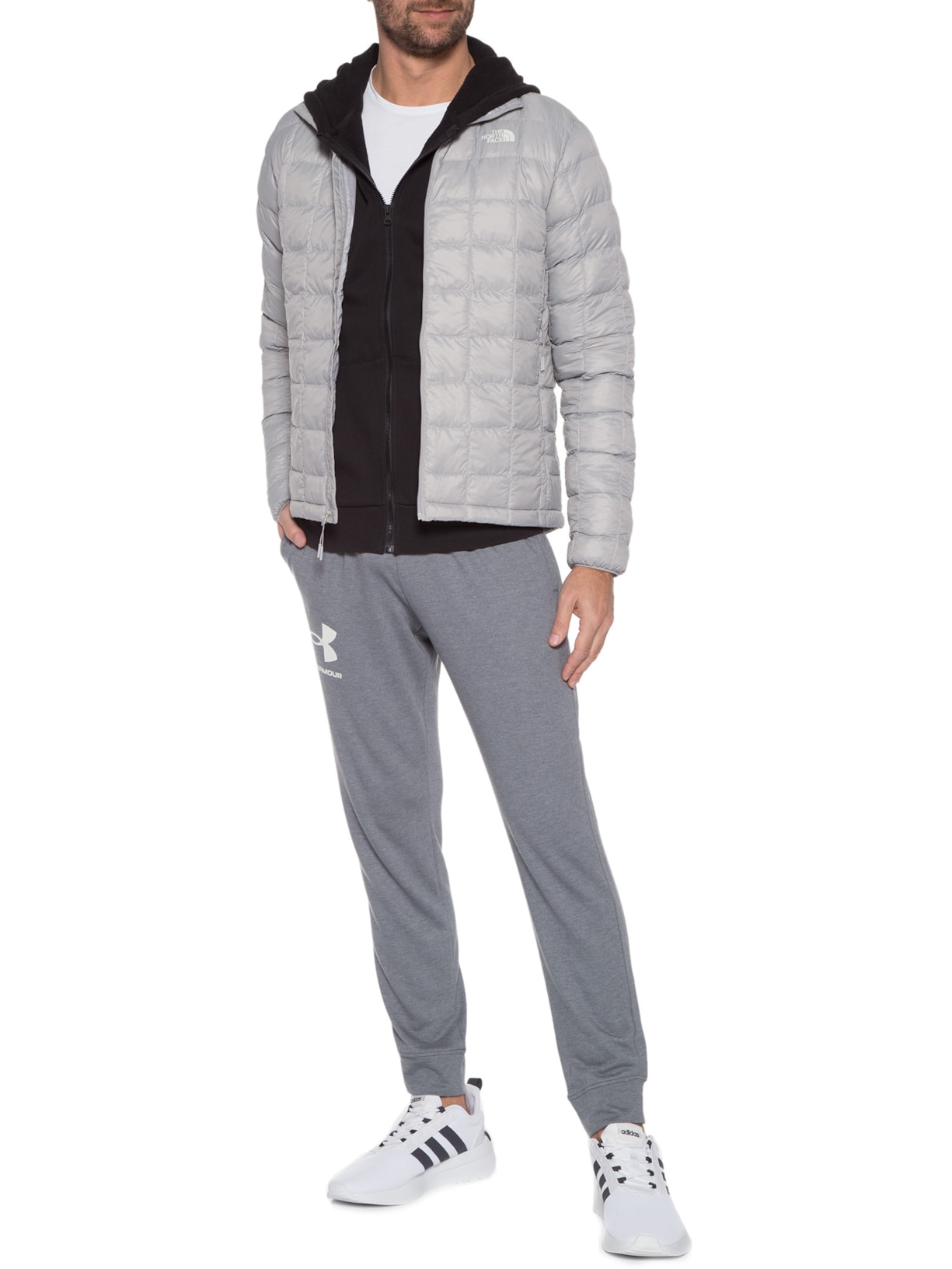 Jaqueta Masculina Eco Jacket 2.0 Thermoball Cinza The North Face