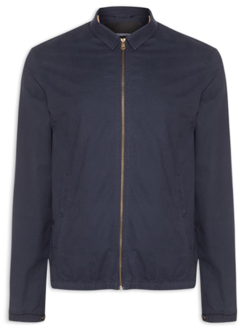 Jaqueta Masculina em Algodão Sarjada - Azul