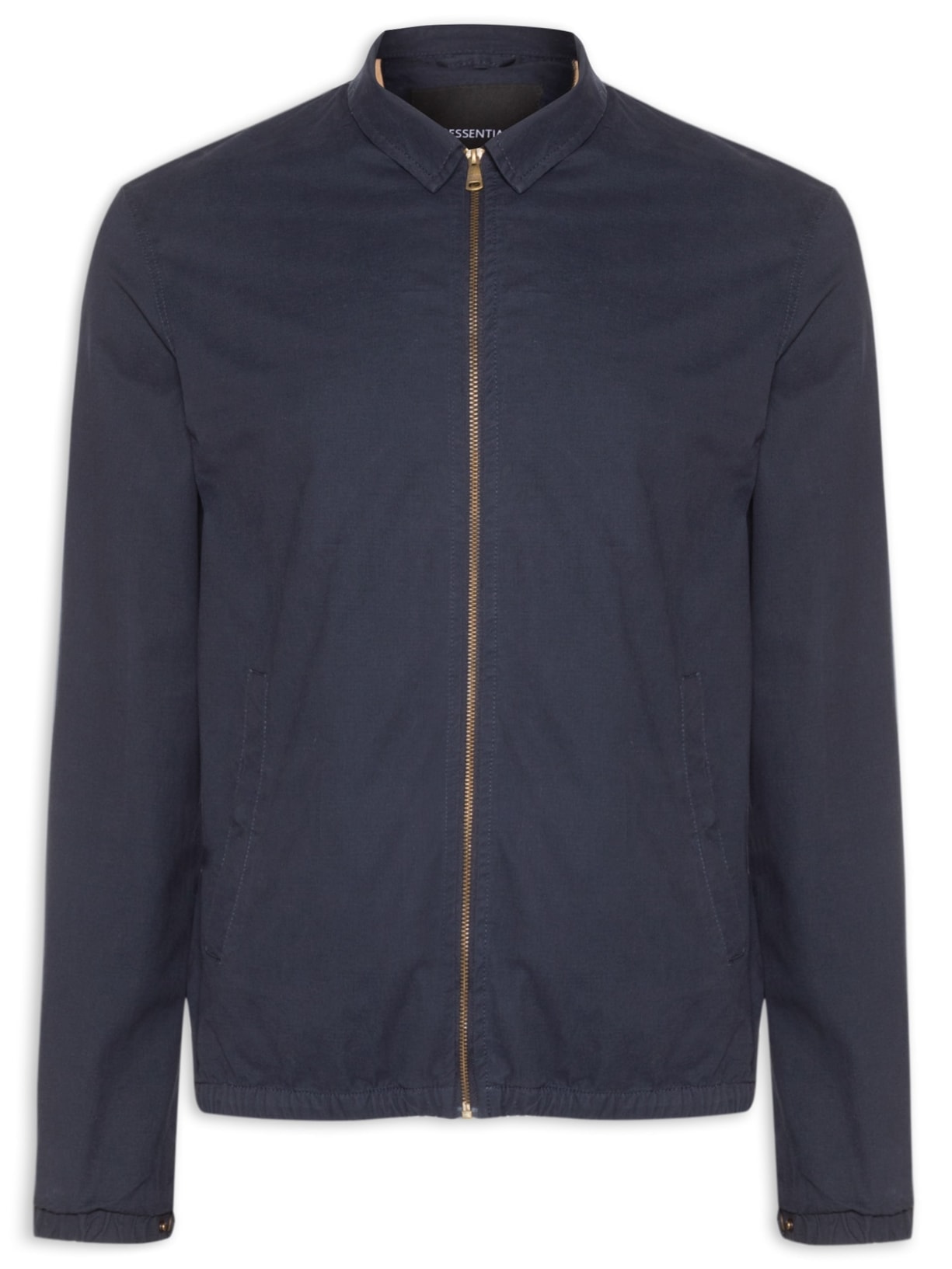 Jaqueta Masculina em Algodão Sarjada Azul '2 Essential