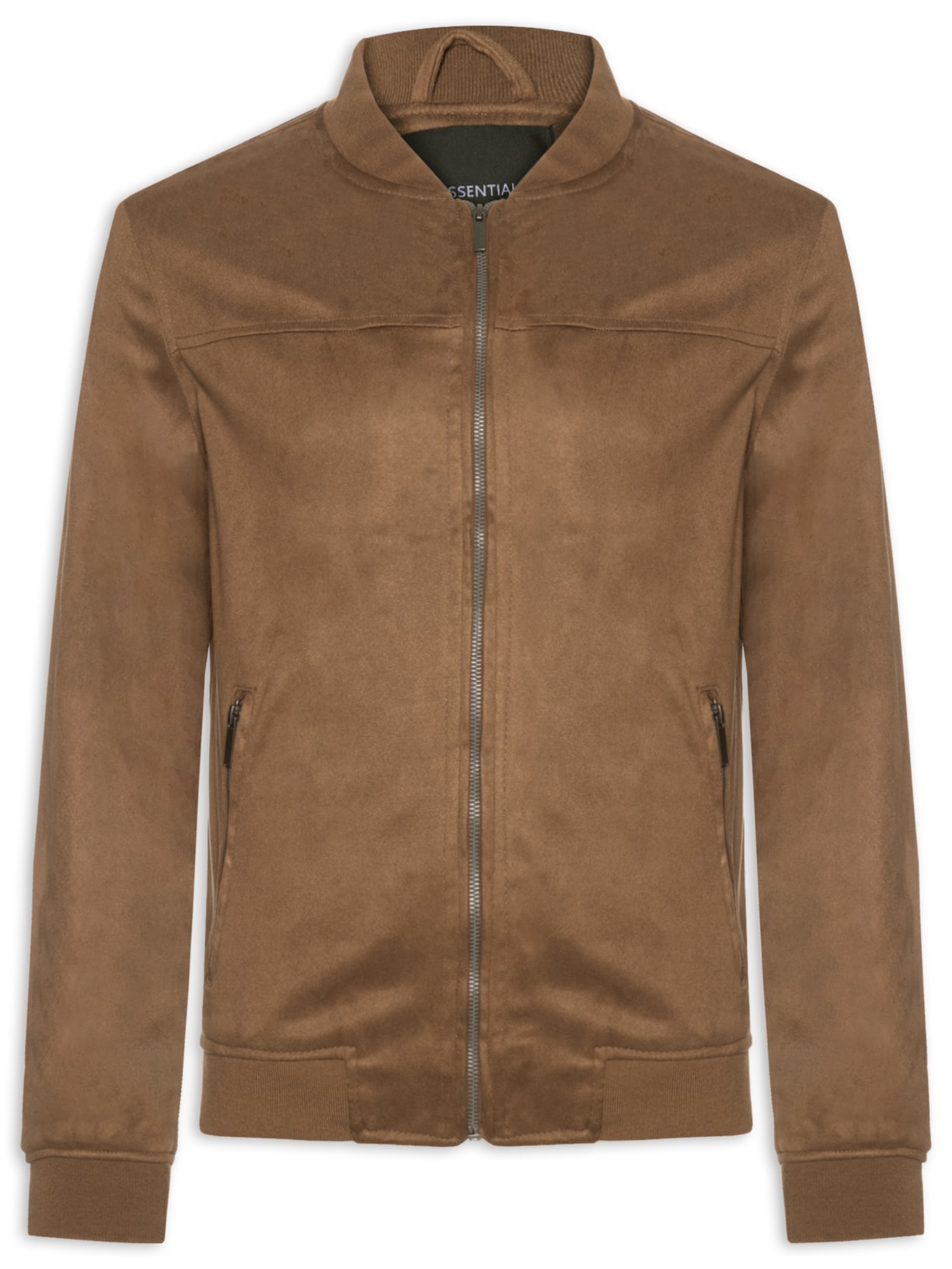 Jaqueta Masculina Em Suede - Marrom