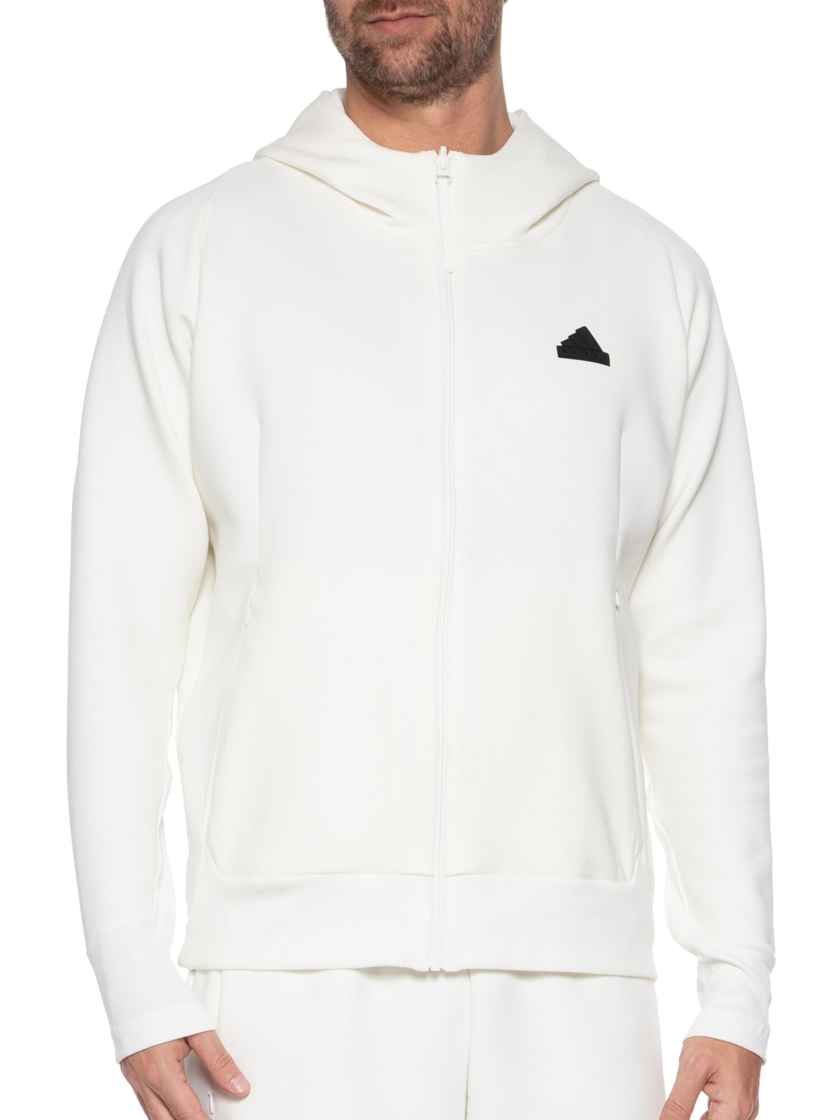 Adidas Jaqueta Masculina Esportiva Com Capuz E Zíper ZNE Premium