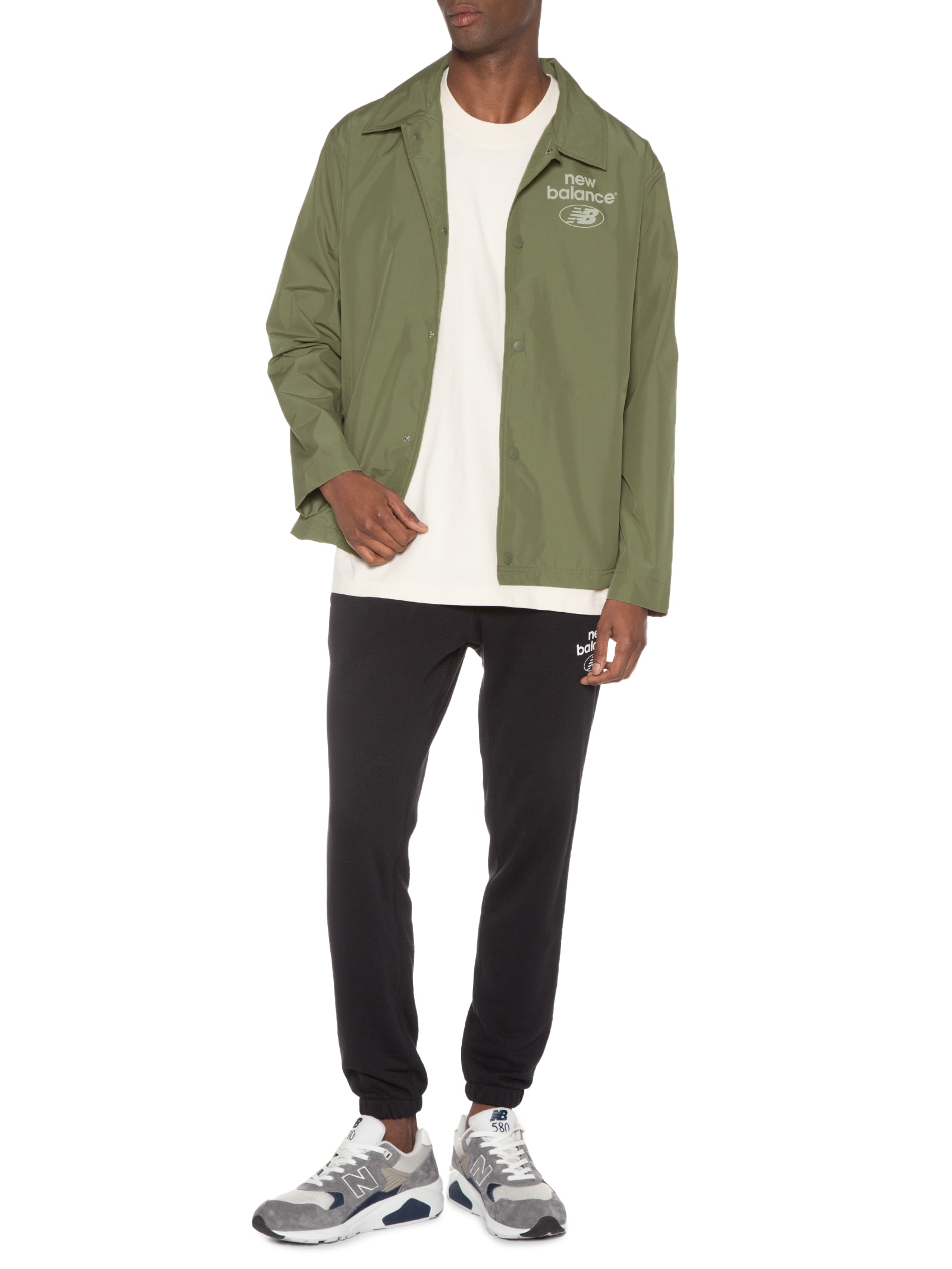 New Balance - Jaqueta Masculina Essentials - Verde