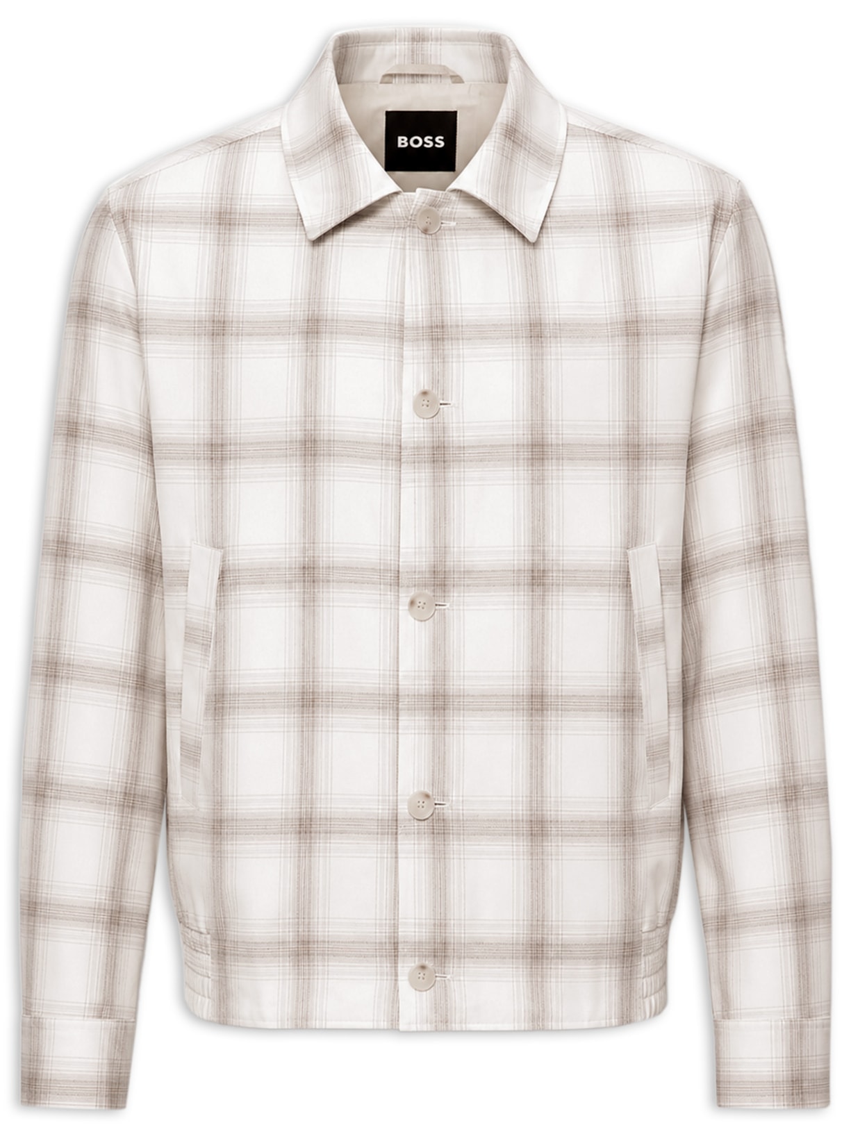 Jaqueta Masculina Estampa C-Carper Wing Branco Boss