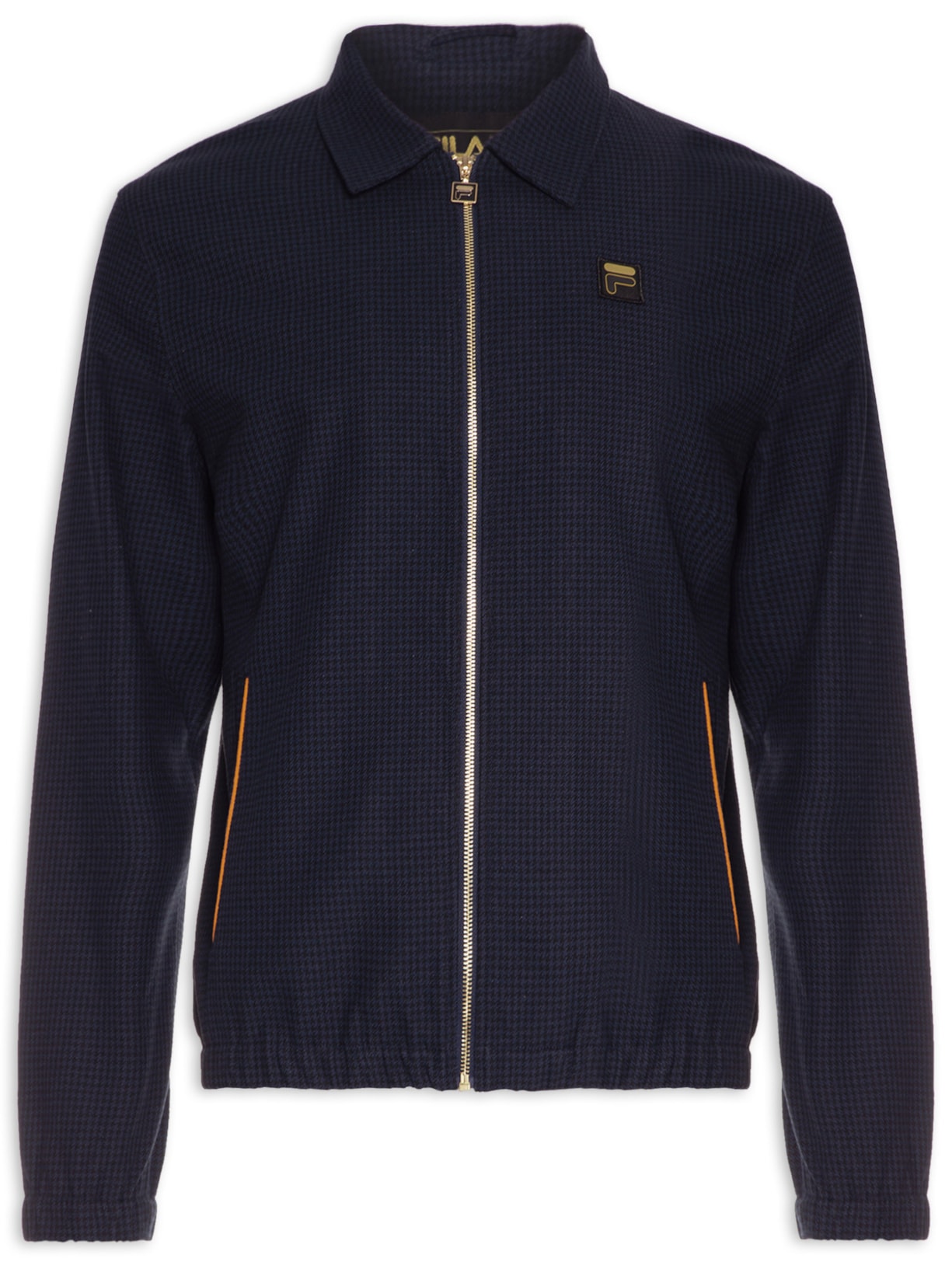 Jaqueta Masculina Fabi Houndstooth - Azul