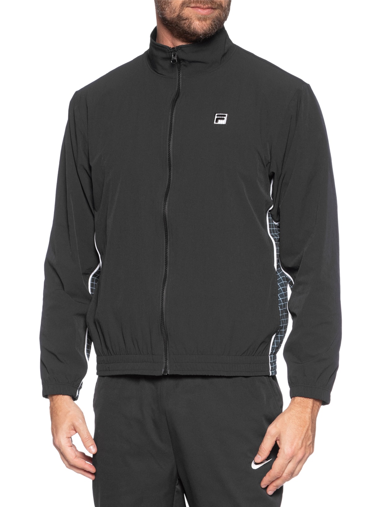 Jaqueta Masculina Fila Tennis Union Classics Preto Fila