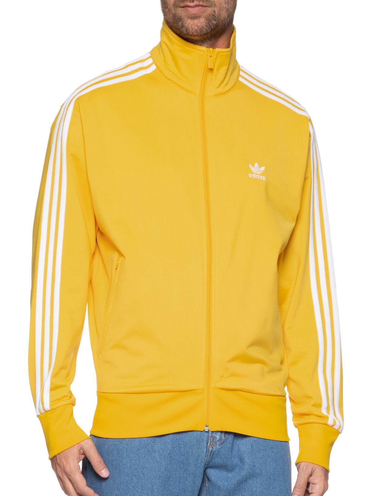 Firebird Agasalho Adidas Amarelo Jaqueta Adidas Amarela Casaco