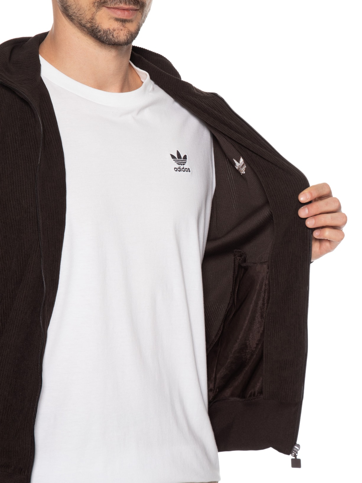 Jaqueta Masculina Firebird Marrom Adidas Originals
