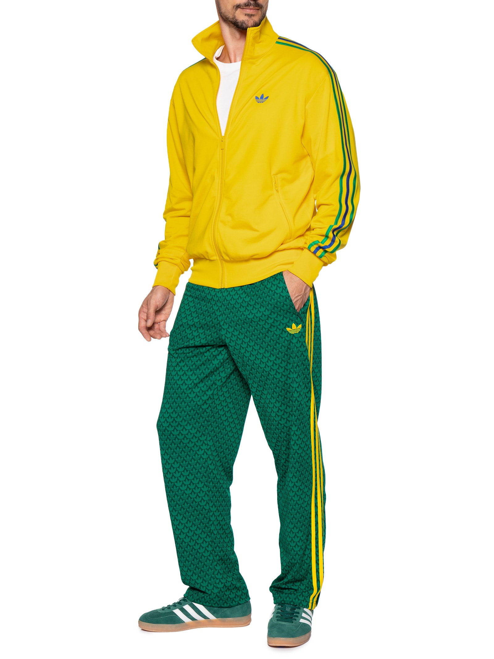 Jaqueta Masculina Firebird Tt - Amarelo - Adidas originals