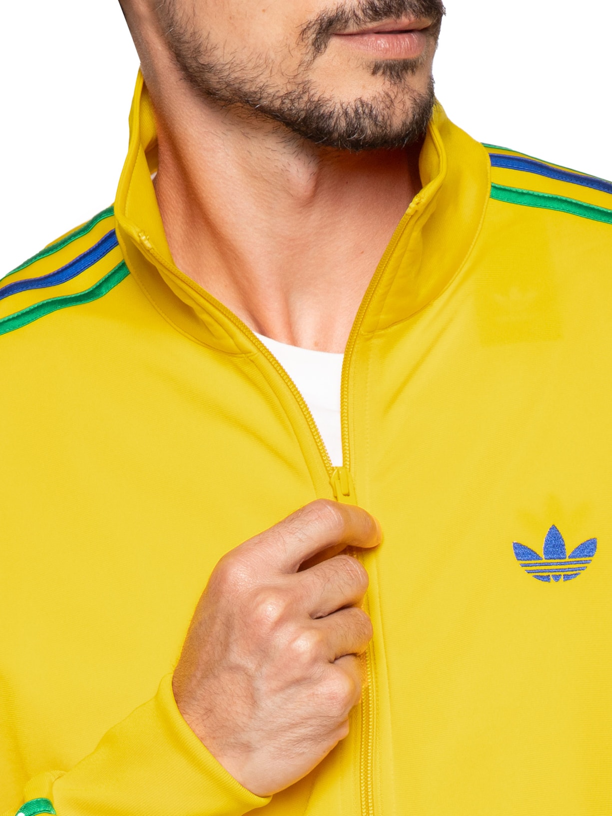 Jaqueta Masculina Firebird Tt Amarelo Adidas Originals