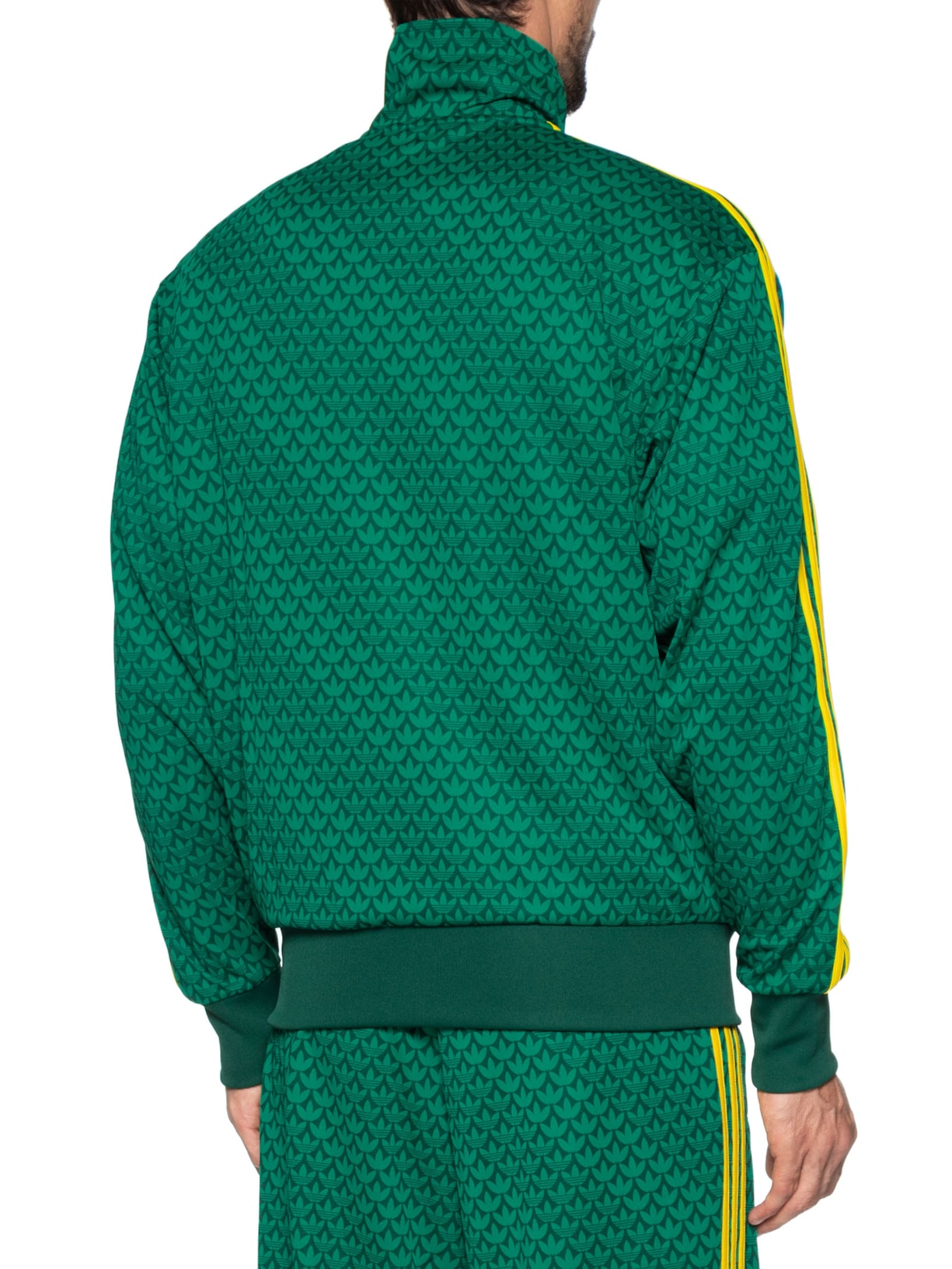 Jaqueta Masculina Firebird Verde e Amarelo Adidas Originals
