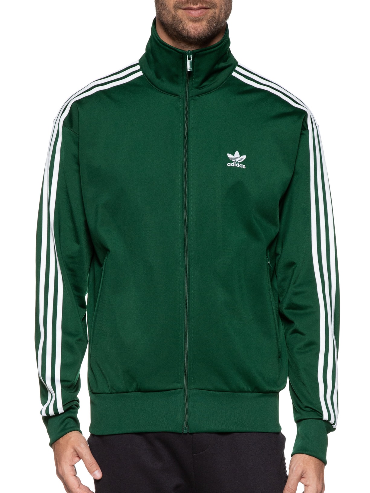 Jaqueta Masculina Firebird Verde Escuro Adidas Originals