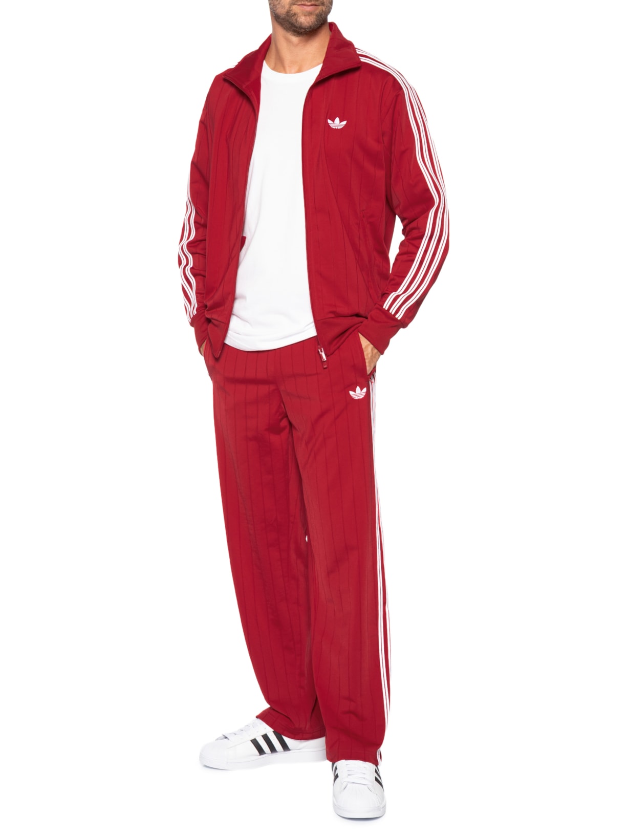 Jaqueta Masculina Firebird Vermelho Adidas Originals