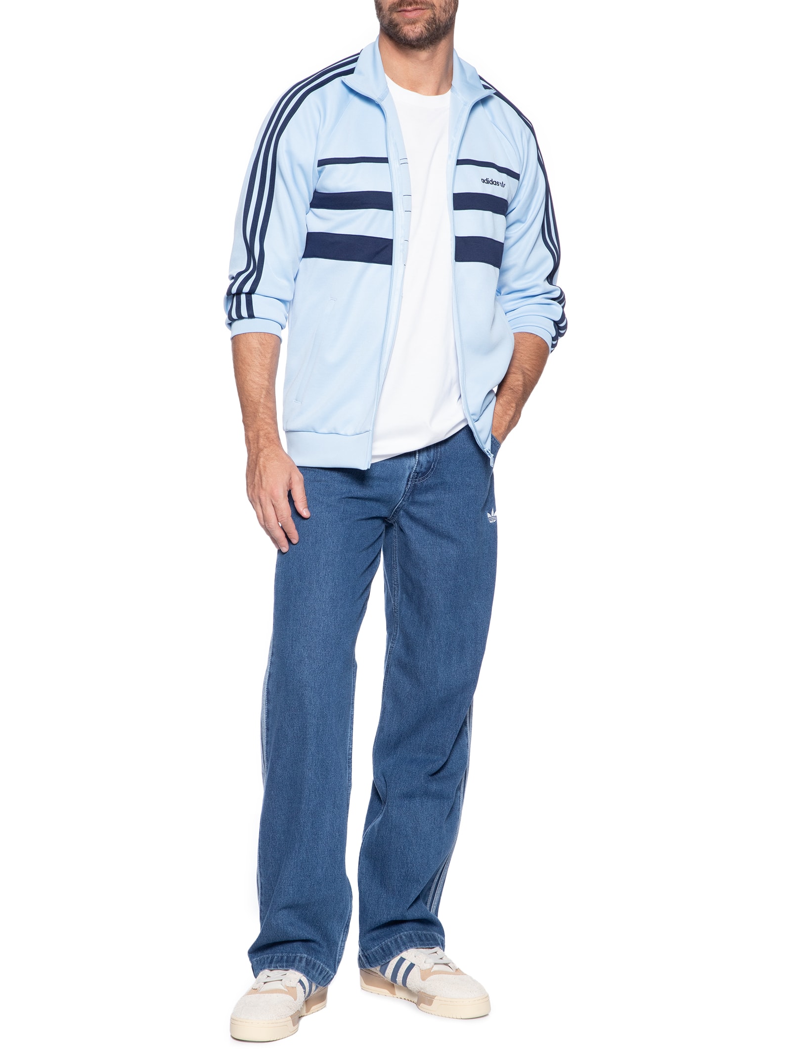 Adidas Originals - Jaqueta Masculina First TT - Azul