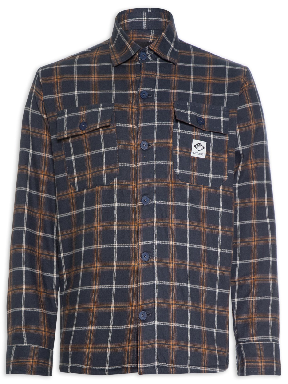 Jaqueta Masculina Flannel Dazed - Azul