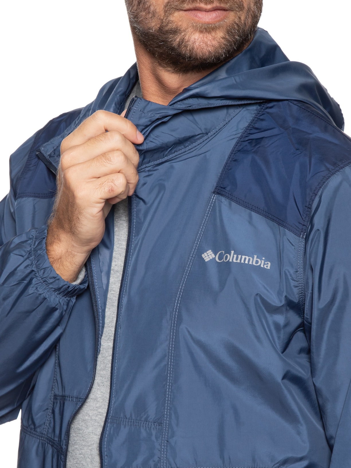 Jaqueta Masculina Flashback™ Windbreaker Columbia Azul