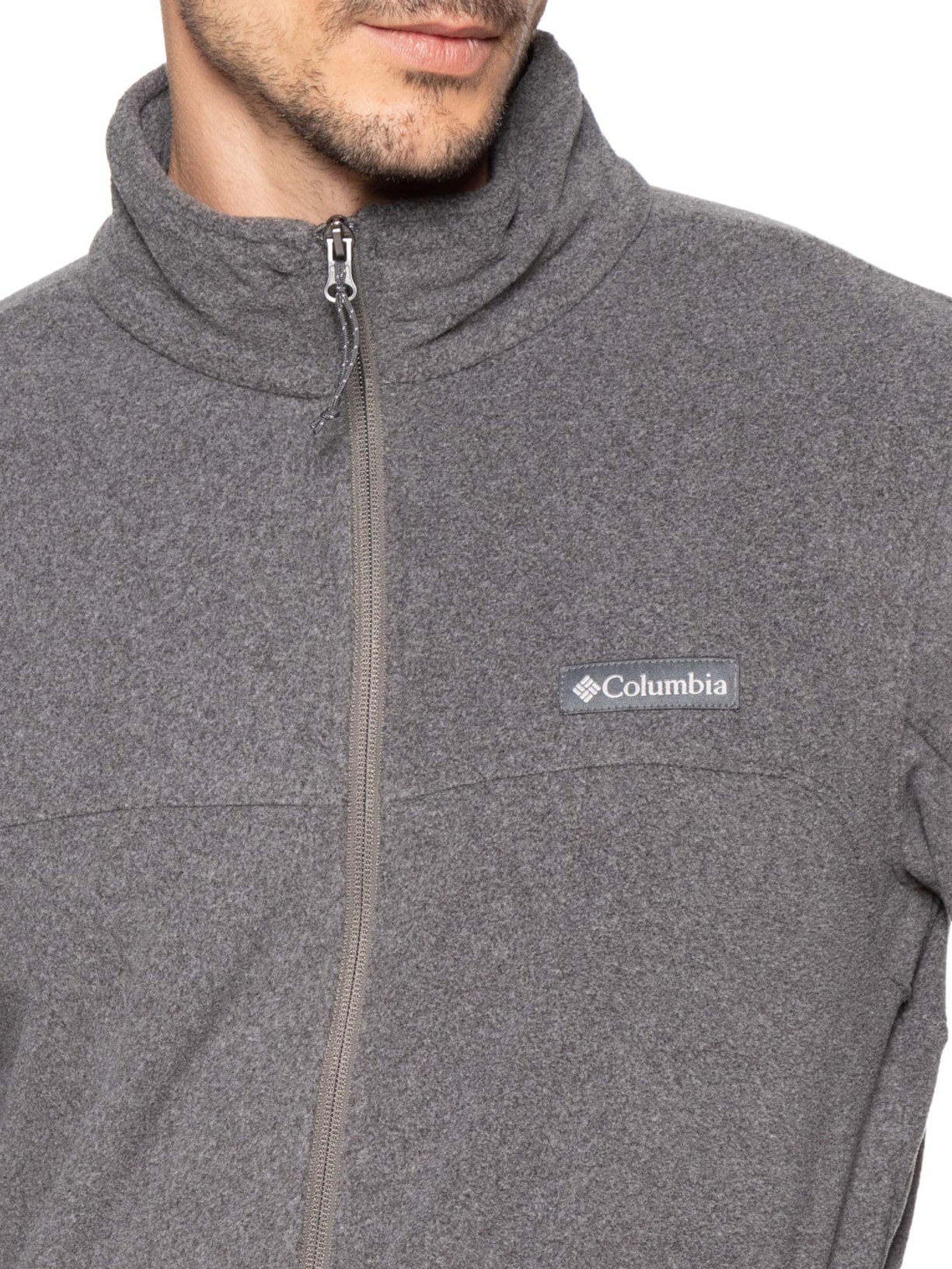 Jaqueta Masculina Fleece Basin Trail™ II Cinza Columbia