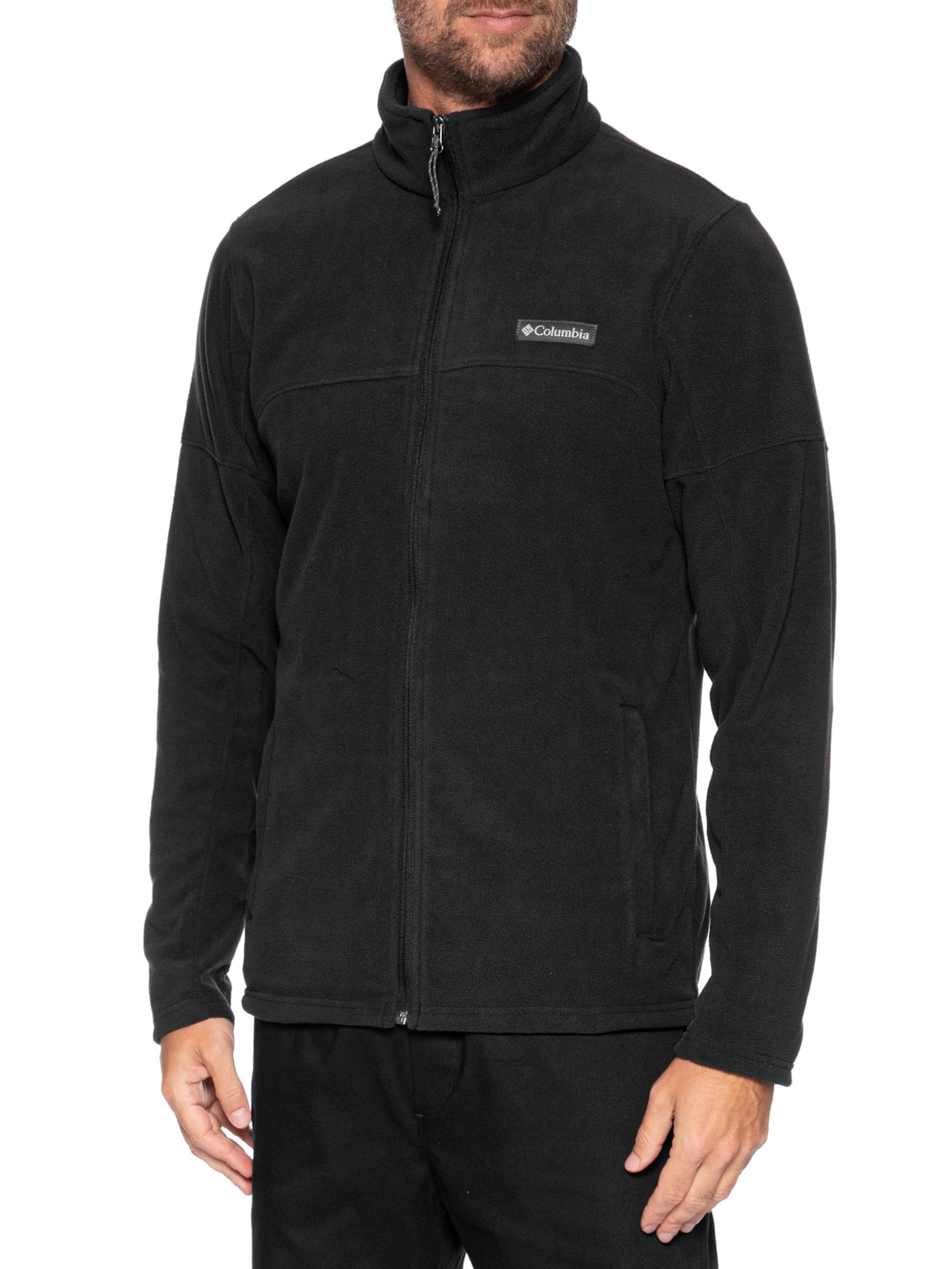 Jaqueta Masculina Fleece Basin Trail™ III Full Zip Preto Columbia