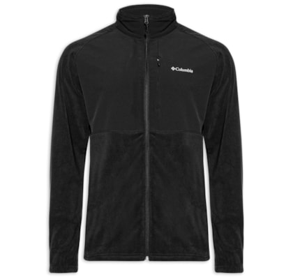 Jaqueta Masculina Fleece Sage Peak™ Full Zip - Preto