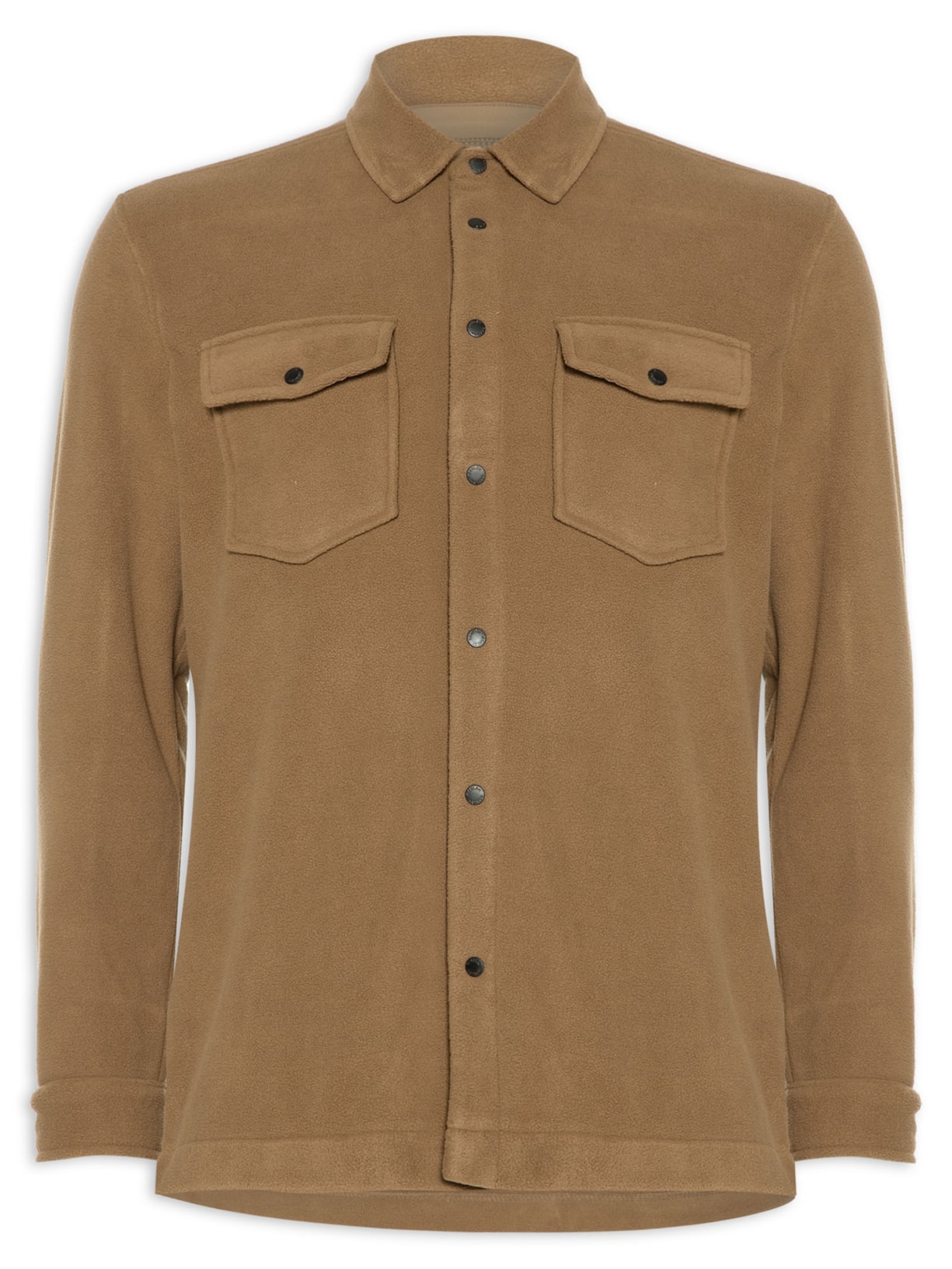 Jaqueta Masculina Fleece Shirt Trkk - Marrom