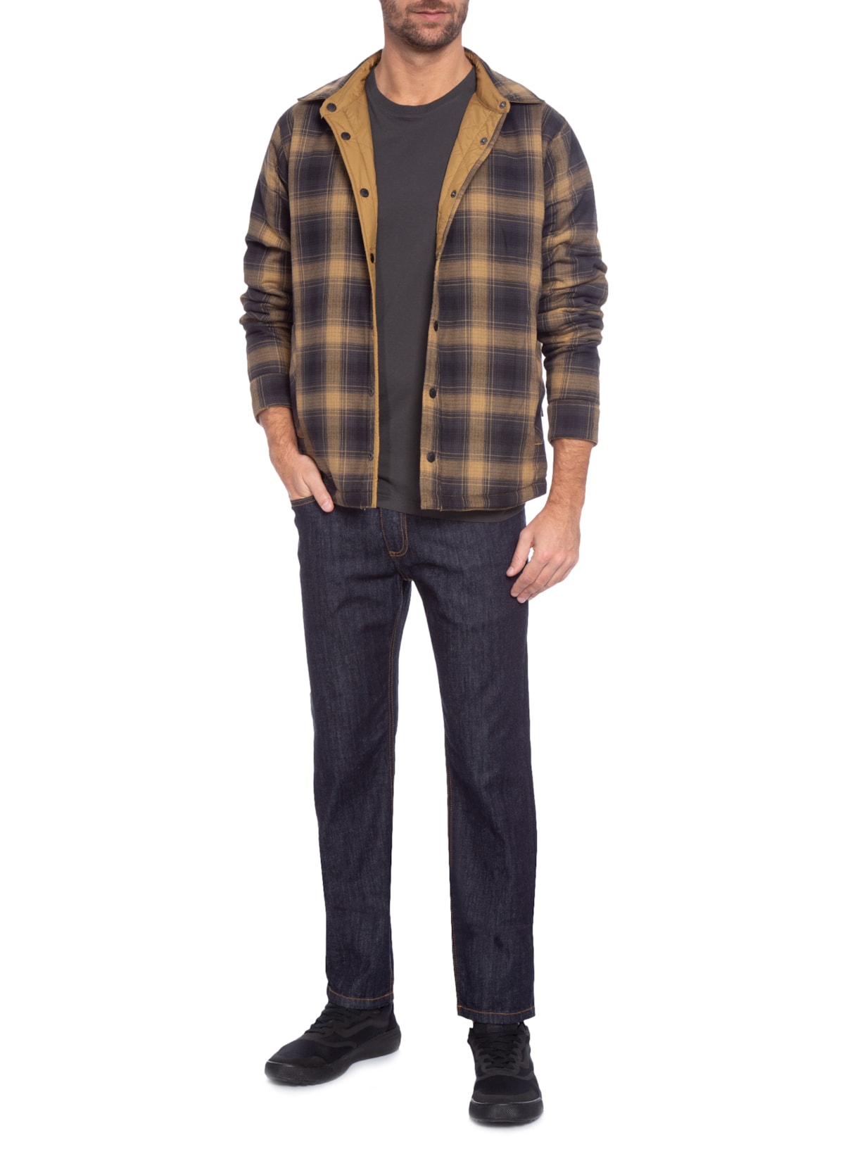 Jaqueta Masculina Fort Point Insulated Flannel The North Face