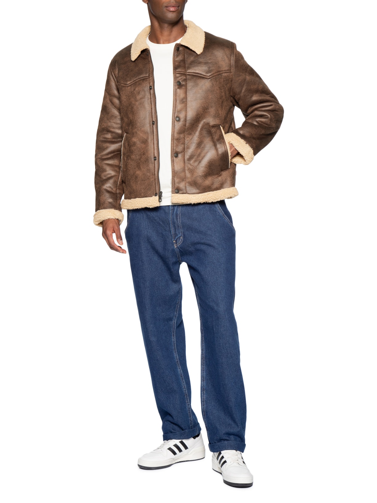 Jaqueta Masculina GIII Western Rancher Marrom Levi's