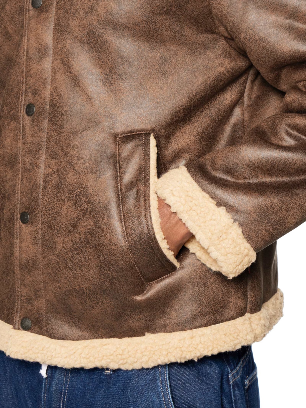 Jaqueta Masculina GIII Western Rancher Marrom Levi's