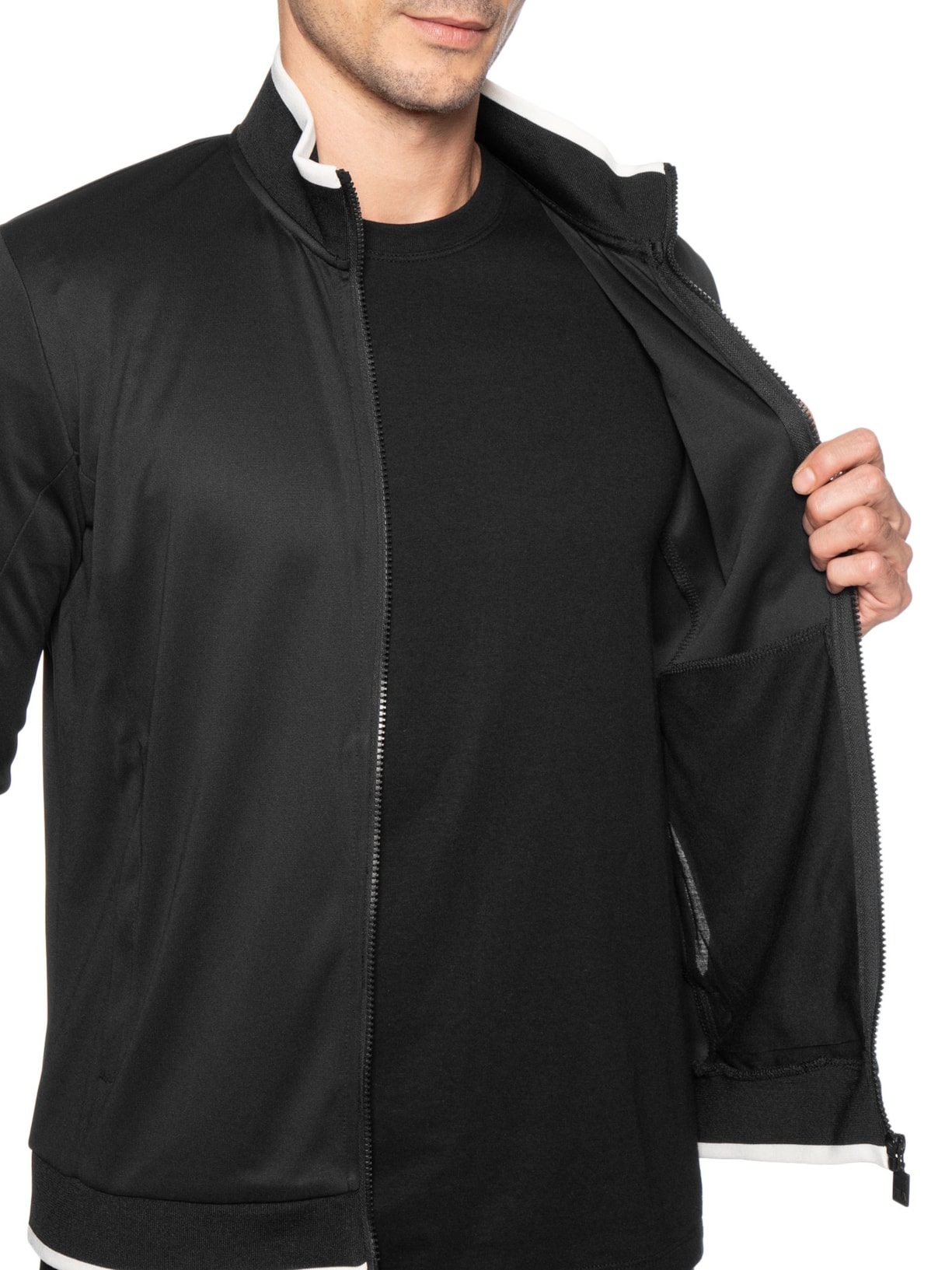 Jaqueta Masculina Heritage F-Box Preto Fila
