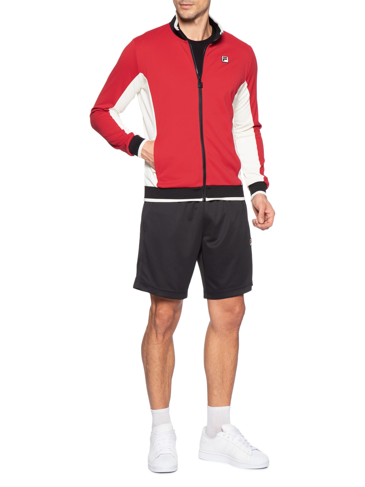 Jaqueta Masculina Heritage F-Box Vermelho Fila
