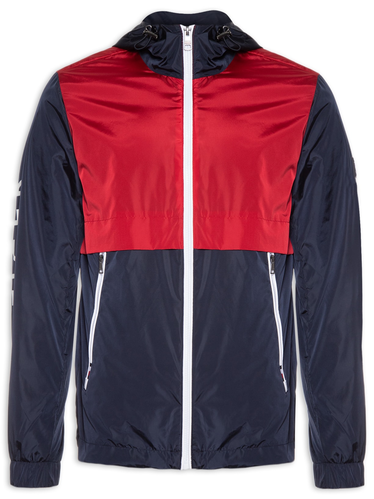 Jaqueta Masculina Impackable Colourblock Hdd - Azul