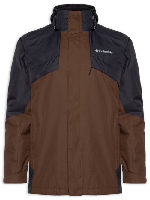 Jaqueta Masculina Interchange Bugaboo™ III Fleece Com Capuz - Marrom